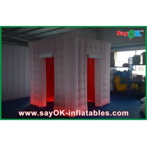 Photo Booth Led Lights Eco - Friendly Inflatable Photo Booth , Wedding