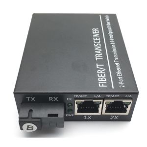 10 / 100 / 1000M Single Fiber Optic Transceiver IEEE802.3z Non - Condensing