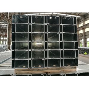 Galvanized Solar Panel Mounting Structure , C Profile Solar Module Mounting