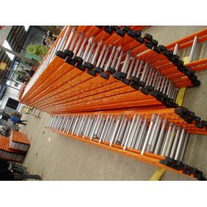 Galvanized Steel Straight Scaffold Step Ladder / Lightweight Step Ladder 6M