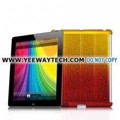 Water Drop Hard Back Case For iPad 2 (Compatible With Smart Cover) - Gradient