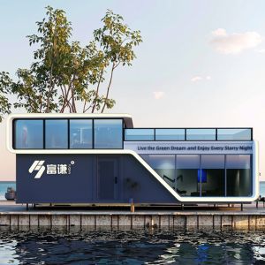 Offices Application Modern Capsule Mobile Home Prefabricated Container Space