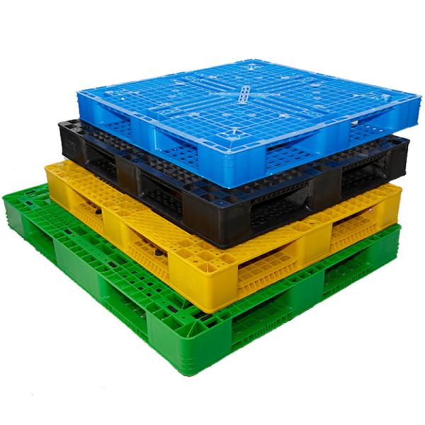 Quality Cold Racking Plastic Shipping Pallets Forklift Plastic Black Pallets wholesale