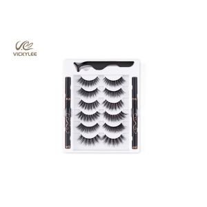 Reusable 6 Pairs 5D Faux Volume Fill Eyelash Extensions