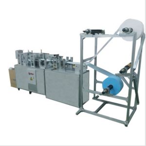 Cheap Disposable Non Woven Face Mask Making Machine Computer PLC Programming Control for sale