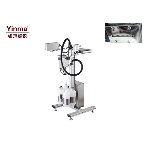 Quality Industrial Inkjet Barcode Printers , Serial Number Printing Machine For Textile / Ceramics wholesale