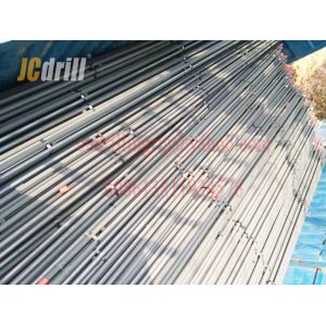 Tungsten Carbide Plug Hole Integral Drill Rods For Underground Mining 19x108mm