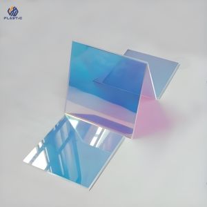 Rainbow Iridescent Acrylic Sheet 4ft X 8ft With High Glossiness Impact