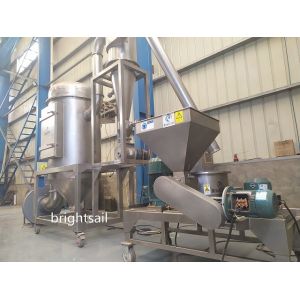 Dried Moringa Leaf Mill Input 15mm Powder Grinder Machine 20kg/H
