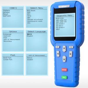 XTOOL X-200S Professional Oil Reset Tool for Engine Service Light and EPB