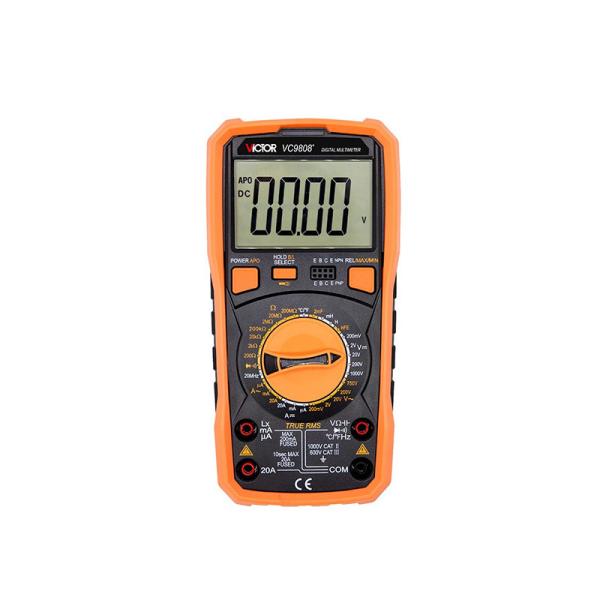 Quality VC9808+ VICTOR Digital Multimeter 2000uF Capacimeter 10MHz Frequency wholesale