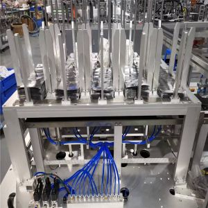 kf94 mask packing machine automatic plastic 6 channel kf94 mask packaging