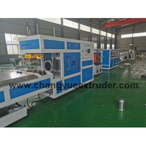 Screw Size 70mm Plastic Pipe Extrusion Machine for PVC Machine Dimension 10m*2m*2m