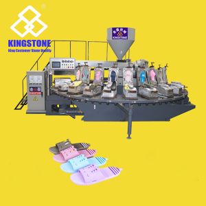 Servo PVC Plastic Sandals Shoes Making Machine Injection