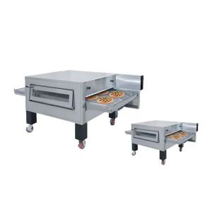 China Electric Conveyor 180Pcs H 23kW Commercial Pizza Oven on sale
