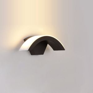 China rectangle IP65 outside wall sconce 12W exterior wall lighting fitting external wall lamp light fixtures on sale