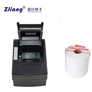 ODM 80mm POS Mini Portable Thermal Printer For Ticket Printing