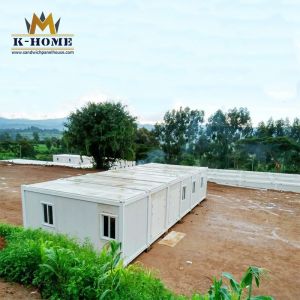 Fast Construction Solutions Demountable Prefab Camp Conex Container Homes