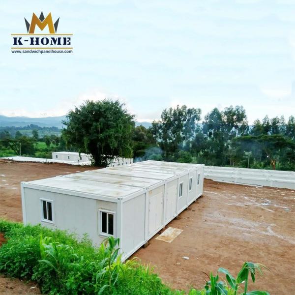 Quality Fast Construction Solutions Demountable Prefab Camp Conex Container Homes wholesale