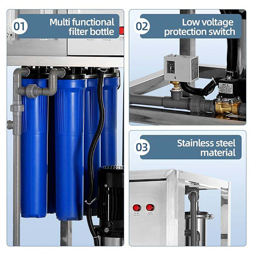 Solar-powered Reverse Osmosis Seawater Desalination Equipment