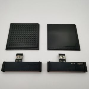 Custom Optoelectronic Chip Waffle Pack Tray Cover Clip PC PP Material