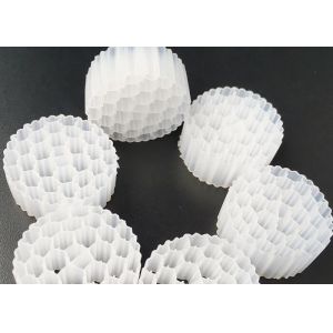 Activecell Biotube MBBR Plastic Filter Media White Color 800m2/M3