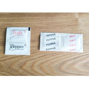 Salt&Pepper Twin Packet Condiment Packets , Salt Sachet, Pepper Sachet,