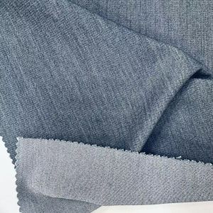 Polyester/Rayon/Spandex Twill Fabric Demin Like Quality for Lady′s Pants, Dress