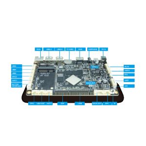 Embedded RK3288 Quad Core Motherboard LVDS EDP Interface For Smart Kiosk Digital