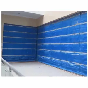 China OEM Molded Heat Resistant Fire Roller Curtain For Projects on sale