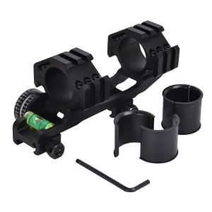 22mm Width Dual Ring Scope Mount with Bubble Level and Angle Indicator Center