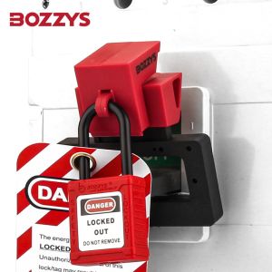 Cheap Breaker safety lock clamp lock (large) / lock handle width 72mm breaker,mcb lockout devices for sale