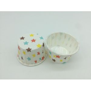 Cheap DIY Star PET Baking Cups Cupcake Decorating Tools Food Grade Paper Material for sale