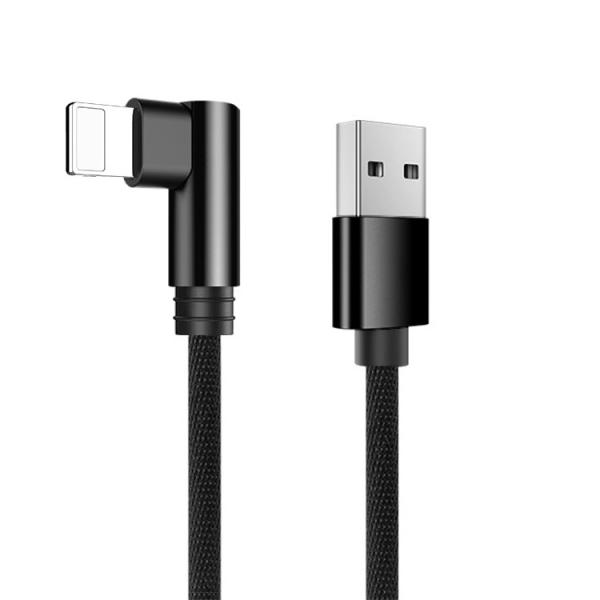 Quality Data Transmission 2M Right Angle USB C Charging Cable ISO9001 wholesale