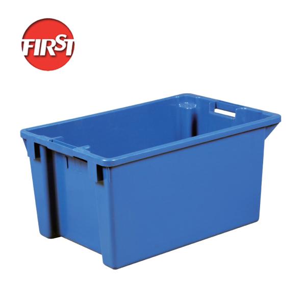 560*360*265mm Internal Size Heavy Duty Plastic Moving Box Container for Food