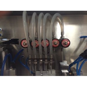 Mini Automatic Liquid Filling And Sealing Machine for Plastic Ampoule Packing
