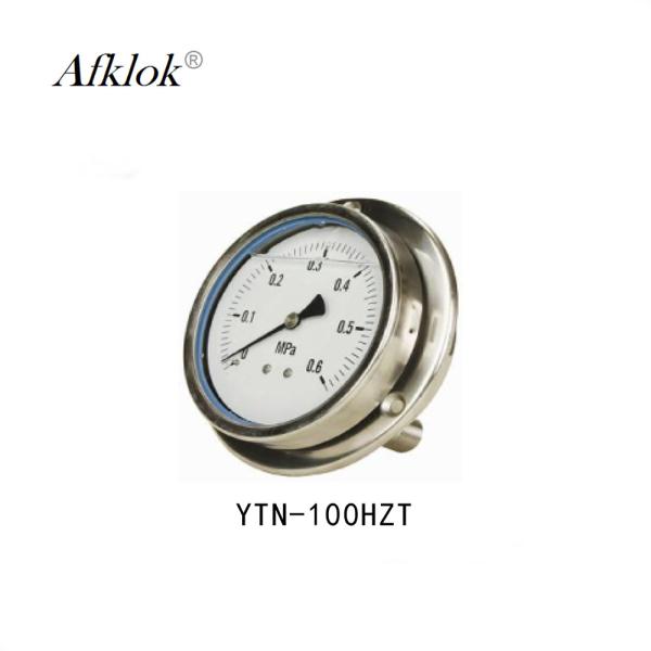 Quality Vibration - Proof Gas Pressure Test Gauge Back Connection Flush Mounting wholesale