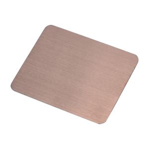 0.8mm Brushed 201 304 Stainless Steel Sheet For Wall Panel Natural Color