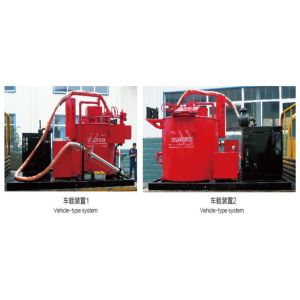 400t/h Asphalt Road Crack Sealing Equipment 600L Hot kettle volume