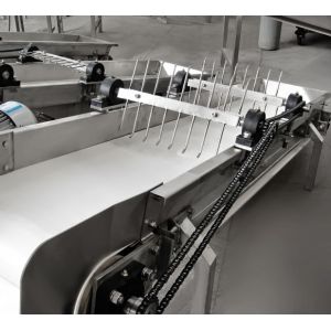 Automatic Pickle Processing Equipment With POM Food Grade Plastics Conveyor