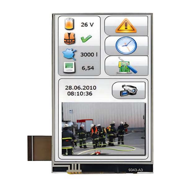 Quality 480x800 IPS TFT LCD Screen SPI RGB 24 Bits Interface 4" 3.97 Inch wholesale