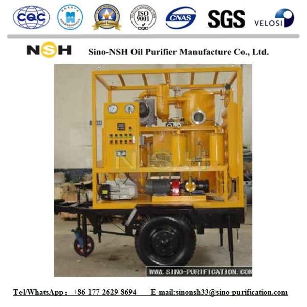 Quality Mobile 30000L / H Transformer Oil Filtration With Trailer Vacuum Purifier Equipment wholesale