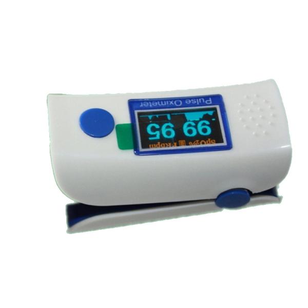 LED Display White Fingertip Portable Pulse Oximeter Passed CE and FDA