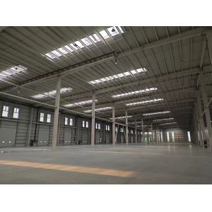 Prefab metal structural truss construction with free technical support