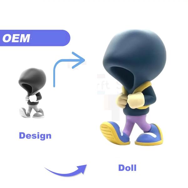 OEM Custom 3D Printed Action Figures Vinyl PVC Toy Art Figurine Customizable