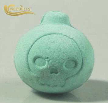 Quality Skull Shaped Custom Bath Bombs / Natural Ingredients Bath Bombs FDA Approval wholesale