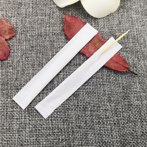 Individually Paper Wrap Bamboo Bulk Toothpicks For Resturant Inflight