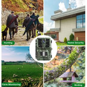 CMOS Sensor 40pcs IR LEDs Night Vision Trail Hunting Camera