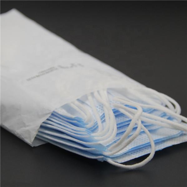 Soft Consumable Non Woven Disposable Surgical Masks 3 Ply Protective Face