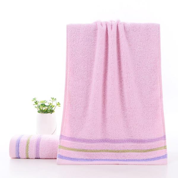 Comfortable Woven Combed Cotton Water Pattern Hotel Towels for Soft and Eco-friendly